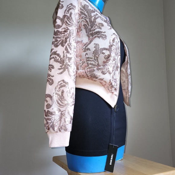 Diesel Sequin Bomber Jacket - Picture 14 of 16